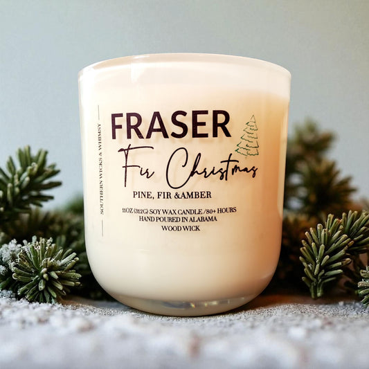 Holiday Collection- Frazer Fir Christmas 11oz Luxe Soy Candle